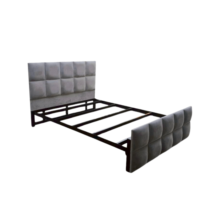 ฐานรองหัวเตียง 5 ฟุต WISDOM DESIGN FURNITURE รุ่น NUVEN สีเทา